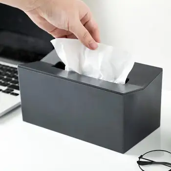 

Plastic Car Tissue Box Holder Wall Hanging Paper Tray Household Kitchen Free Punch Tissue Storage Container