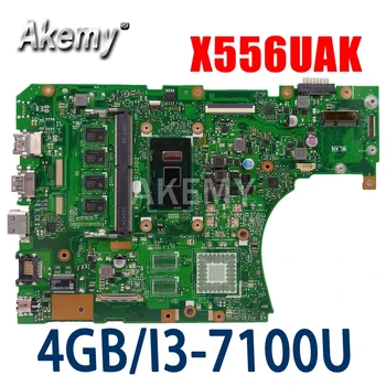 

X556UAK 4G/I3-7100U (V2G)Mianboard For Asus X556U X556UJ X556UV X556UAM X556UA Motherboard 90NB09S0-R00140