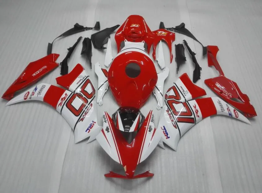 ABS полный обтекатель комплект Подходит для HONDA CBR1000RR 2012 2013 15 16 CBR 1000RR 12-15 CBR1000 обтекатель на заказ Красный