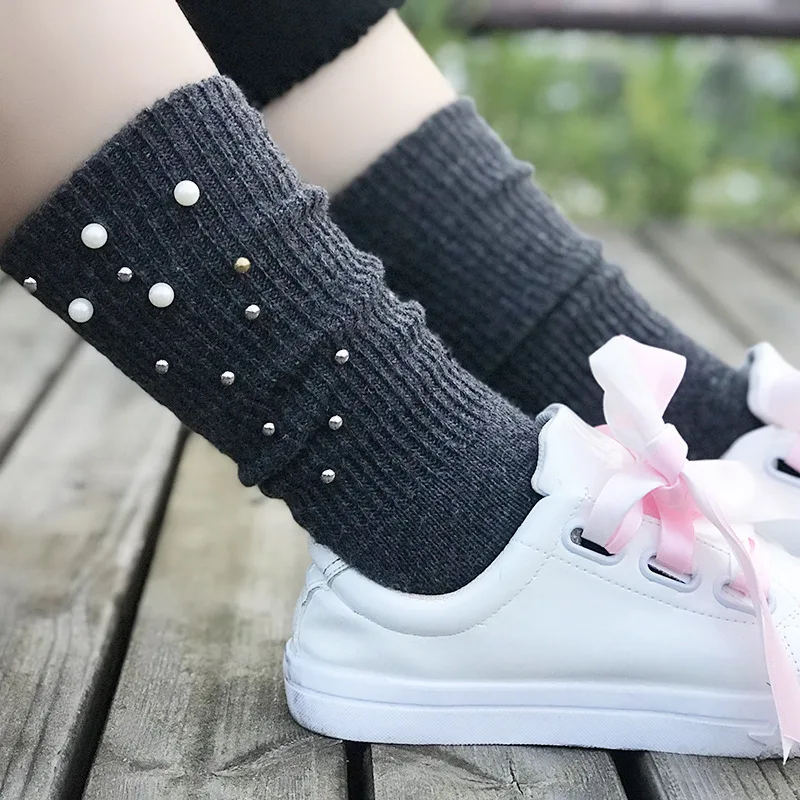 Chaussettes mujer, зимние детские носки, новинка, skarpetki, женские утепленные носки, теплые кашемировые подарки,, calcetines mujer