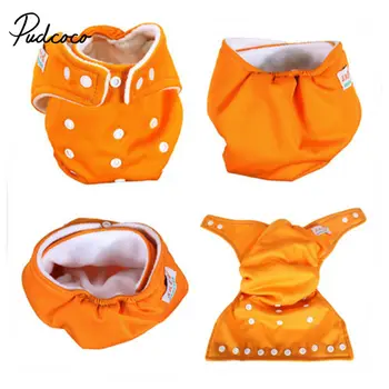 

Cotton Baby Nappies Diaper Reusable Washable Cloth Diapers Nappy Cover Waterproof Newborn Baby Traning Panties Diapers Pocket