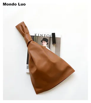 

2020 Spring New Design Women Day Clutches Genuine Leather Solid Color Fashion Bag