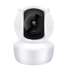 Moniteur Wifi pour bébé, caméra IP de sécurité à domicile, Vision nocturne, Audio bidirectionnel, prise ue
