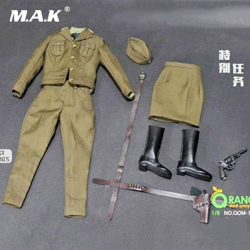 

Cosplay 1:6 Scale Female agent officer clothing QOTOYS QOM-1007 Secret Service Kuomintang of China Soldier Doll Clothes Set