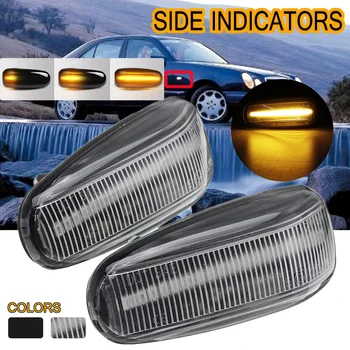 

2x Dynamic Led Side Marker Flowing Car Turn Signal Light Sequential Blinker for MERCEDES for VOLKSWAGEN W210 601/602 W638 Dodge