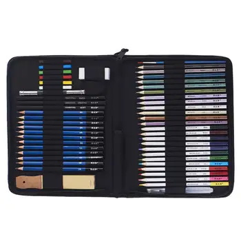 

Art Stationery Set 51 Sketch Color Pencils Watercolor Drawing Color Lead Set For Kids And Adults School Office Supplies
