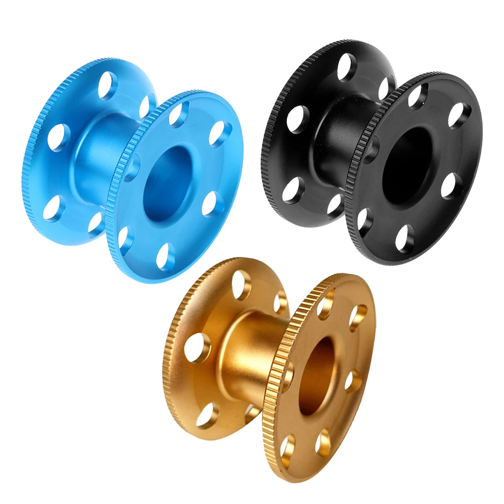 

3 Pack Aluminum Scuba Diving Snorkeling Finger Spool Guide Line Dive Reel Diving Finger Spool