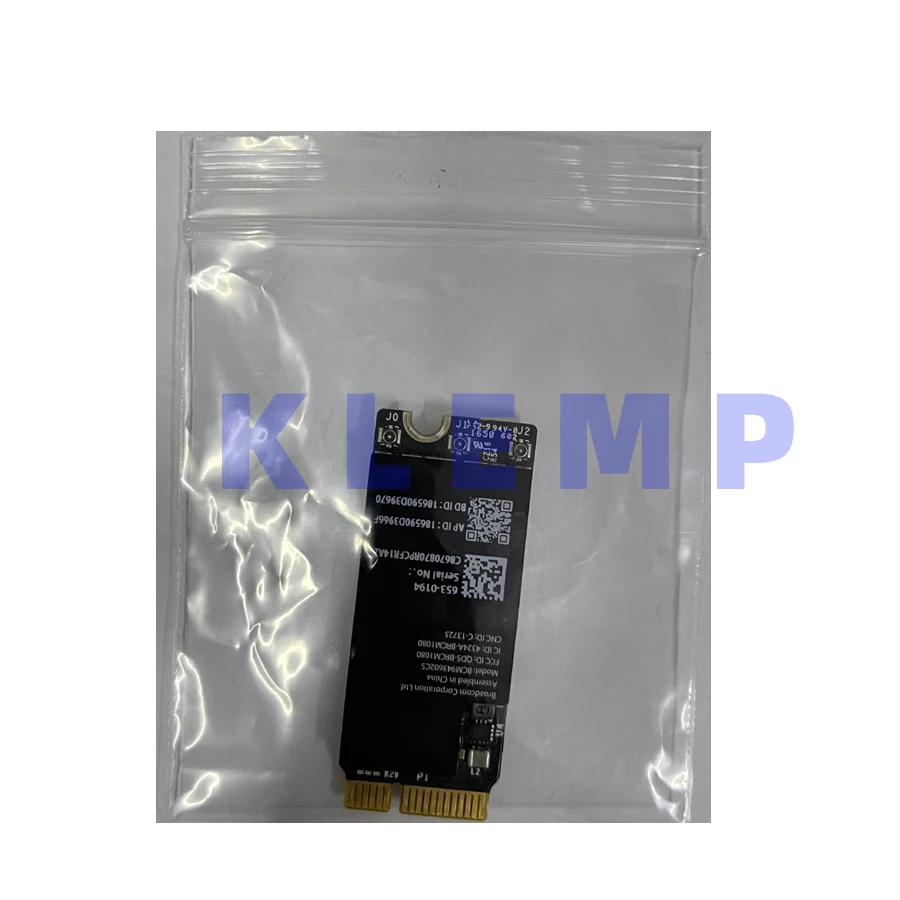 Original Wifi Aeroporto Bluetooth Cartão Bcm943602cs para Macbook Pro Retina 13 15 A1398 A1502 2022 Ano Tela de LCD do laptop - Imagem 2