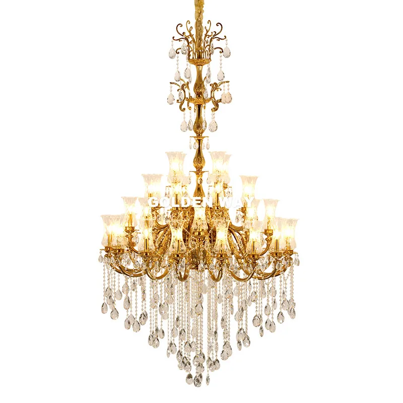 Рисунок 3 - Люстра медная, 36 ламп