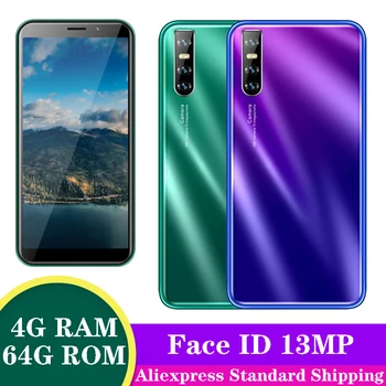 

M20 Smartphones 6.0" Screen Android Phones 4G RAM 64G ROM 13MP Mobile Phones Face ID Unlocked Celulares Dropshipping Quad Core