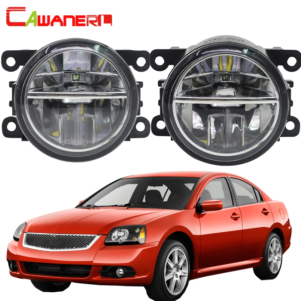 Cawanerl для Mitsubishi Galant DJ _ ED EF седан 2003 2007 Автомобильные светодиодные противотуманные