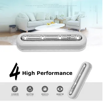 

Motion Sensor Night Light Potable LED Closet Lights Battery Powered Wireless Cabinet IR Infrared Motion Detector Wall Lamp