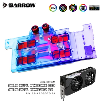 شراءبارو ASUS DUAL RTX 3070 وحدة معالجة الرسومات كتلة ، VGA برودة المبرد M/B 5V ARGB مزامنة أورورا ، BS-ASD3070-PA