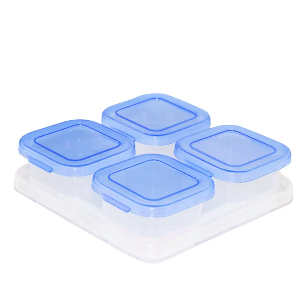 4 сетки детское питание добавка коробка детское питание добавка морозильник коробка для хранения Коробка для закусок коробка для фруктов