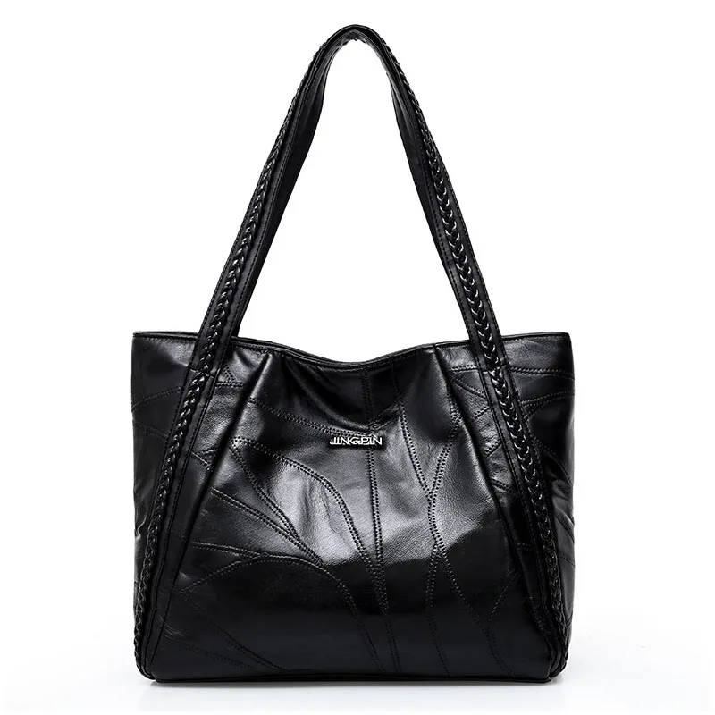  Leather Women Shoulder Bags Large Capacity Bag Hobo Women Handbag Fashion Designer Crossbody Vintag - 32957355307