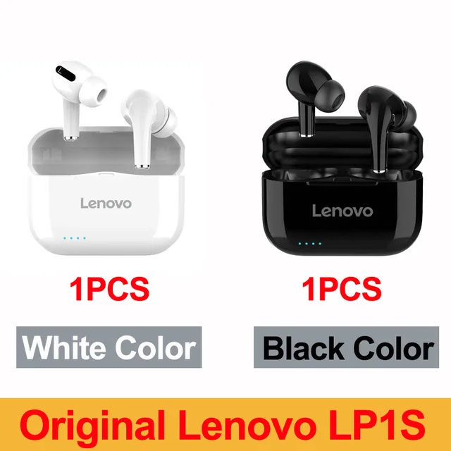 Lenovo Lp1s Tws Wireless Earphone Bluetooth Upgraded Version  Dual  Stereo Touch Control 300mah New سماعة Fone De Ouvido - Earphones &  Headphones - AliExpress