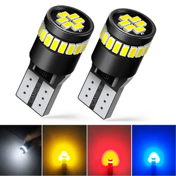 

2x W5W T10 LED Bulb Clearance Parking Light For Mercedes Benz W203 W211 W204 W210 W124 AMG CLA W212 194 168 Car Interior Light