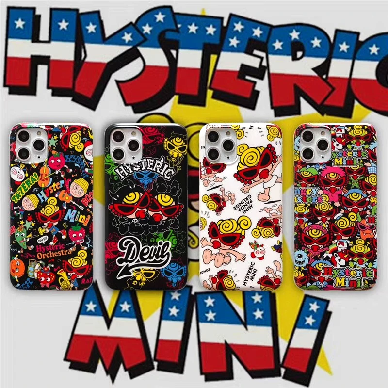 Модный японский милый гистереческий мини-чехол для телефона iphone 7 8 plus 11pro X XR XS max