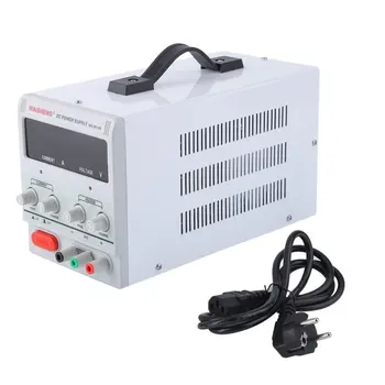 

5A 0-30V Adjustable Steady DC Power Supply Precision Variable Digital With Clip for Test Repair Centers School Lab EU AU Plug