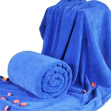 1pc Large Microfibre Car Detailing Cleaning Soft Cloths Towel high quqality Blue Lightweight 160x60cm Towel accessories