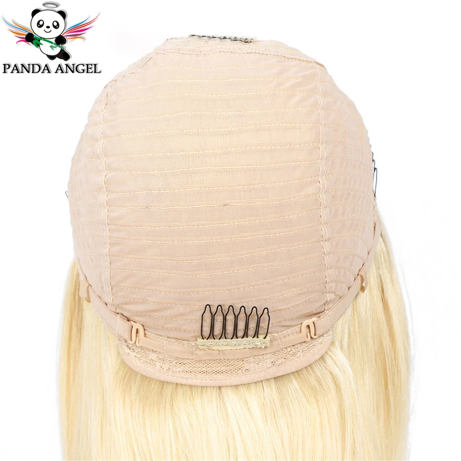 Бразильские парики на шнурке 4*4, прямые парики на шнурке, человеческие волосы, парики, 613 блонд, парик предварительно выщипанный с детскими волосами, панда, не Реми
