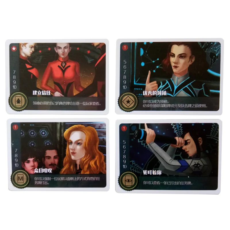 Настольная игра Avalon карточная сопротивляемость улучшенная версия с расширяющейся логической логикой