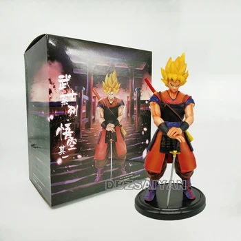 

22cm Dragon Ball Warrior Goku Super Saiyan Son Goku Pvc Action Figure Toy Collectible Model