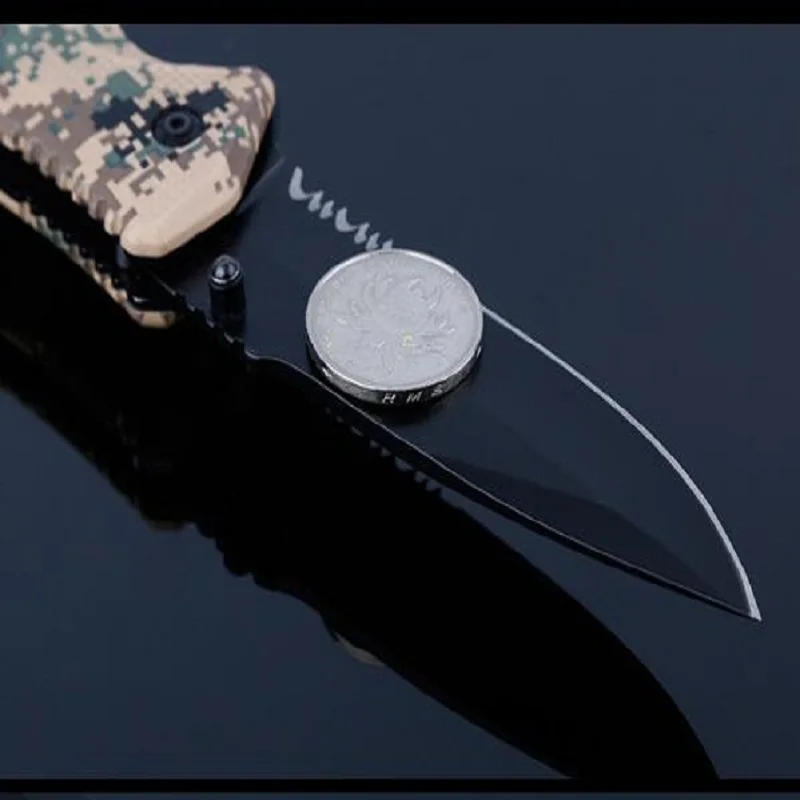 Высокая твердость складной нож кемпинг тактический Открытый инструмент Многофункциональный нож для выживания в полевых условиях охотничий нож