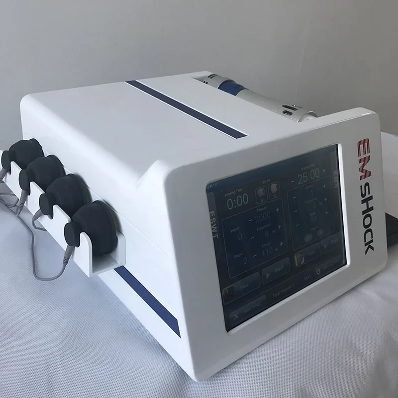 EMS(электрическая стимуляция мышц)+ ударная волновая терапия машина для лечения боли реабилитация физиотерапия ED лечение