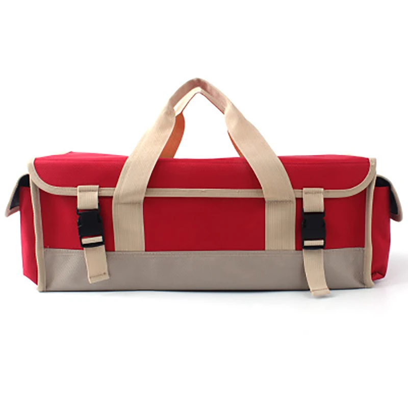 

Portable Tent Tools Kit Outdoor Storage Bag Organizer Hammer Wind Rope Tent Pegs Nail Bag Nails Bags Camping Toolbox