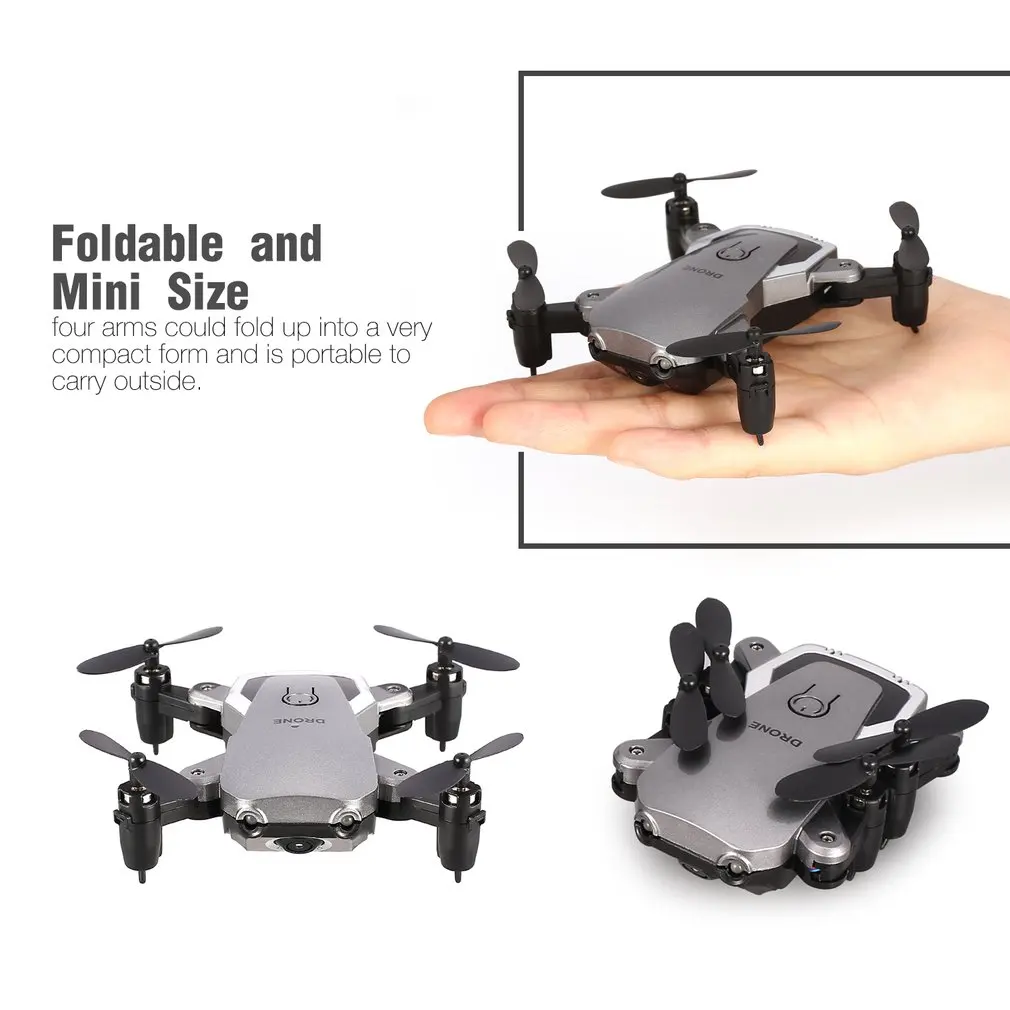 808 мини карманный складной FPV RC Квадрокоптер Дрон с 720P HD регулируемой Wi-Fi камерой в режиме реального времени удержание высоты Безголовый режим