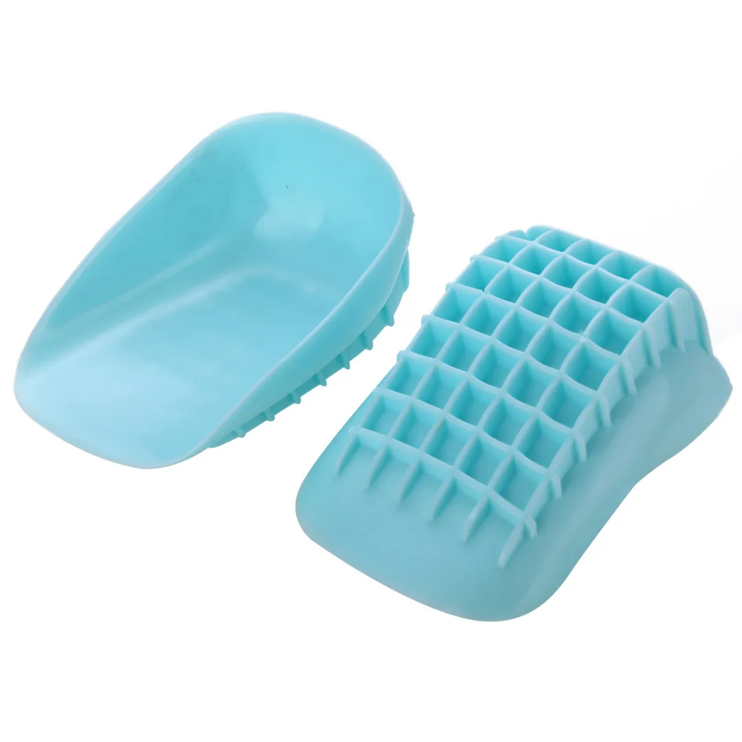 Mayitr 1 Pair Pro Heel Support Cup Spur Pad Insoles Plantar Fasciitis Treatment S/L  Silicone Heel Cup For Foot Care Tools