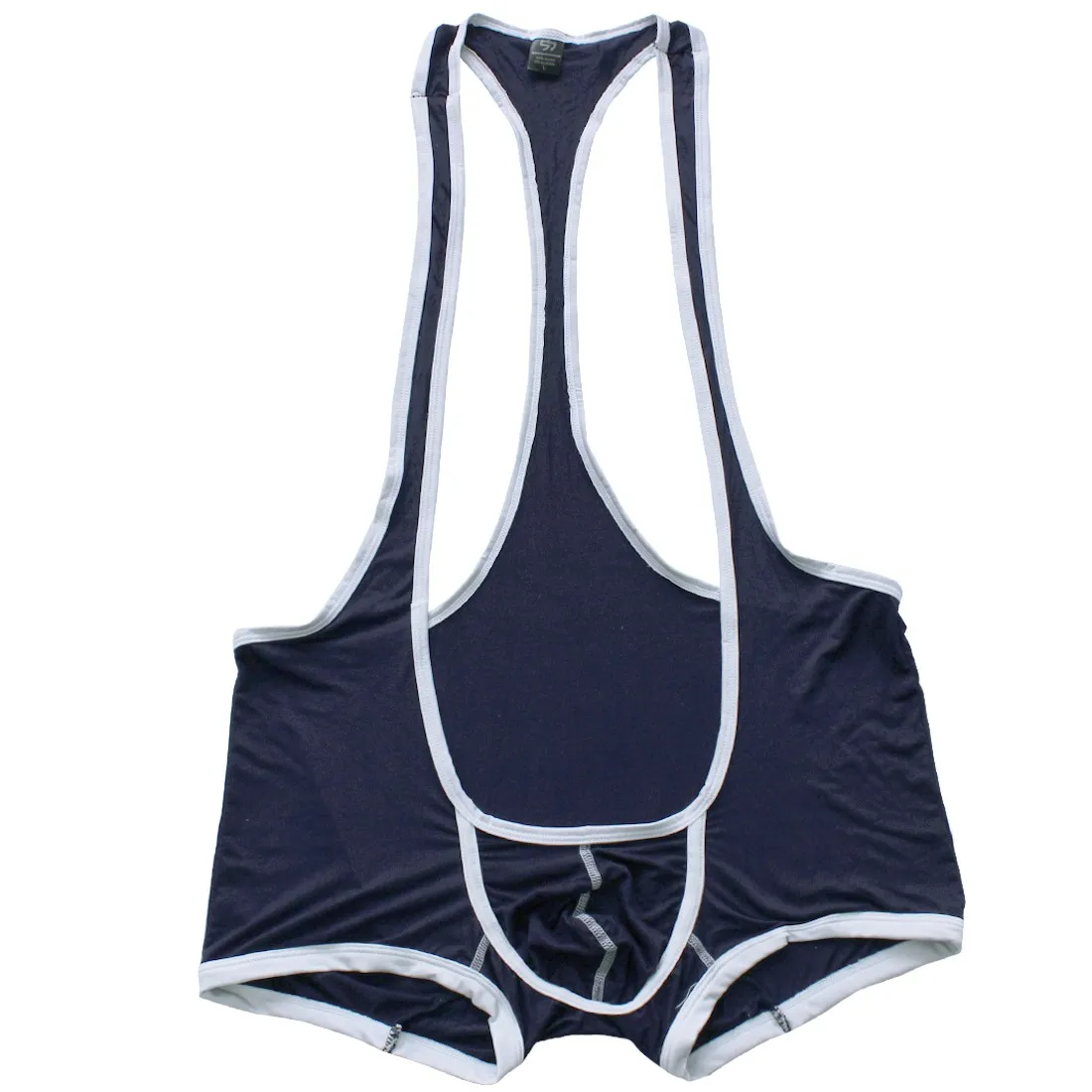 Сексуальное мужское нижнее белье борцовка подтяжки Singlet Bulge Pouch Mankini дышащие трусы-боксеры мужские трусики Teddies Боди