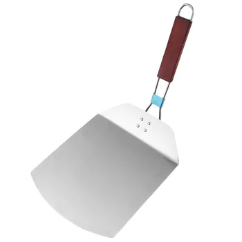 

Stainless Steel Shovel Folding Cake Transfer Shovel Portable Pizza Shovel Practical Cake Spatula Lifter for Home Kitchen