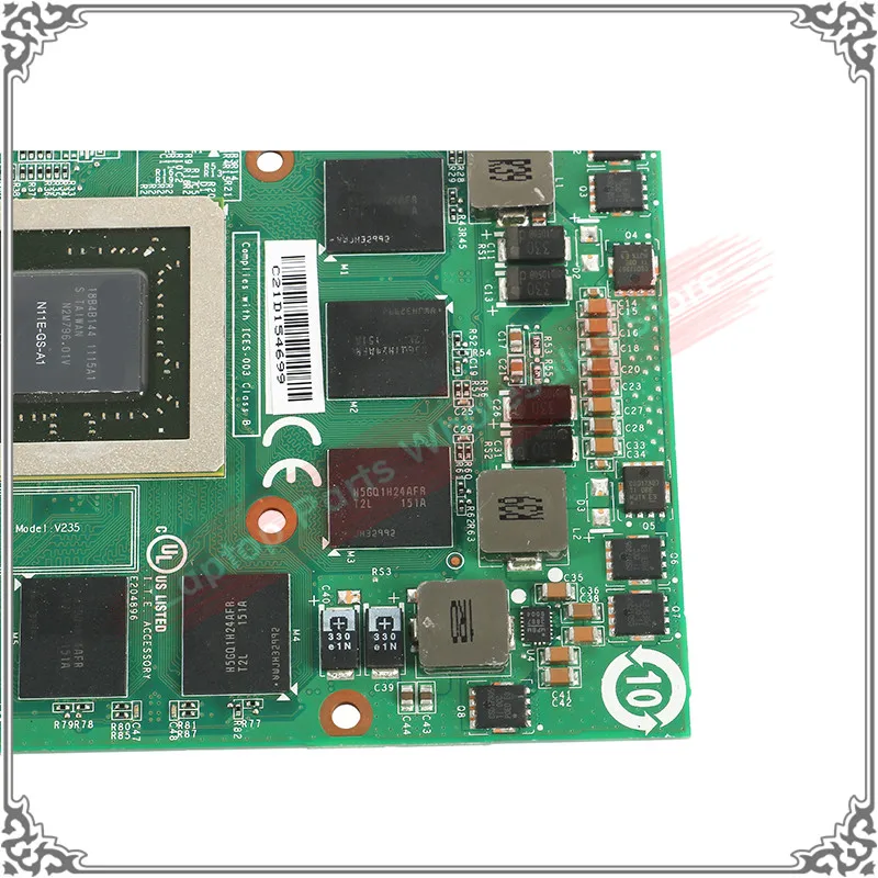 For DELL Clevo GTX 460M N11E-GS-A1  (11)