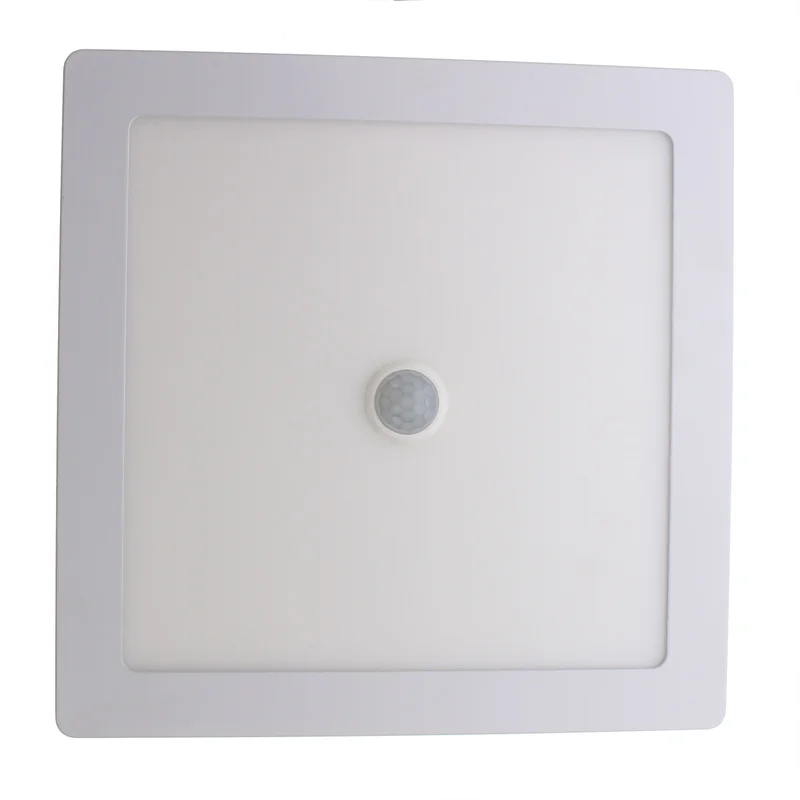 

AC85-265V 120LEDs Ceiling Light Body Sensor Square Shape LED Down Light Ceiling Recessed Spot Light White/Warm white