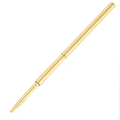

100 Pcs 0.7mm Crosscut Tip 33mm Length Spring Test Probe Pin