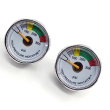 2Pcs Paintball Spare Pressure Gauges Reliable PCP Air Rifle Supplies Shooting Accessories 3000psi 1/8NPT 2Pcs Paintball Spare Pressure Gauges Reliable PCP Air Rifle Supplies Shooting Accessories 3000psi 1/8NPT