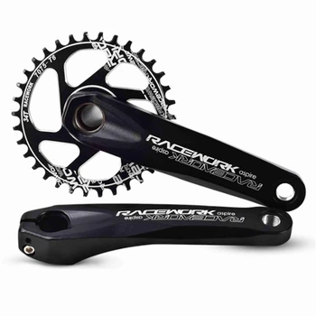 

1X11 Speed Aluminum Alloy Crank Disk Crank with Middle Shaft Integrated Middle Crank