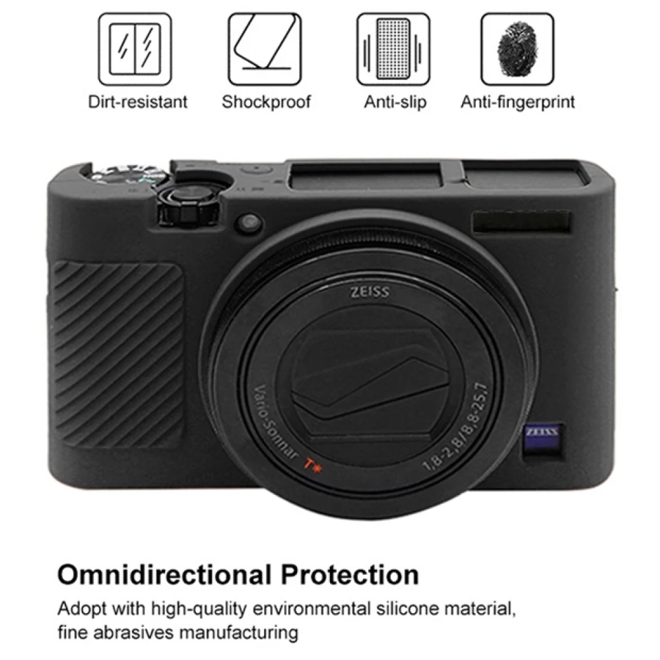 Sony Alpha 6400 Funda De Silicona Suave Para Cámara Sony RX100 III