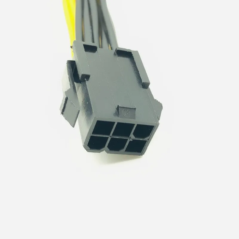 Cabo Divisor de Energia para Placa Gráfica Pcie Pci Express Pinos para Dupla Mais Pinos Pinos Pinos Pinos Pcs - Imagem 2