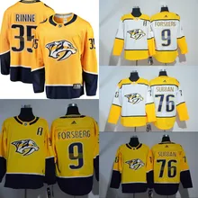 Мужская футболка для взрослых Nashville Filip Forsberg Pekka Rinne PK Subban 9 35 76