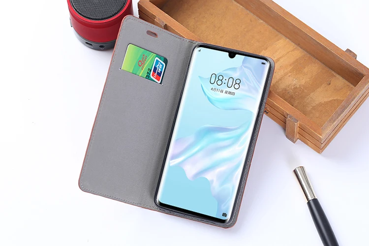Роскошный флип-телефон для huawei mate 9 10 20 Honor P10 P20 P30 кожаный складной текстурный флип-телефон
