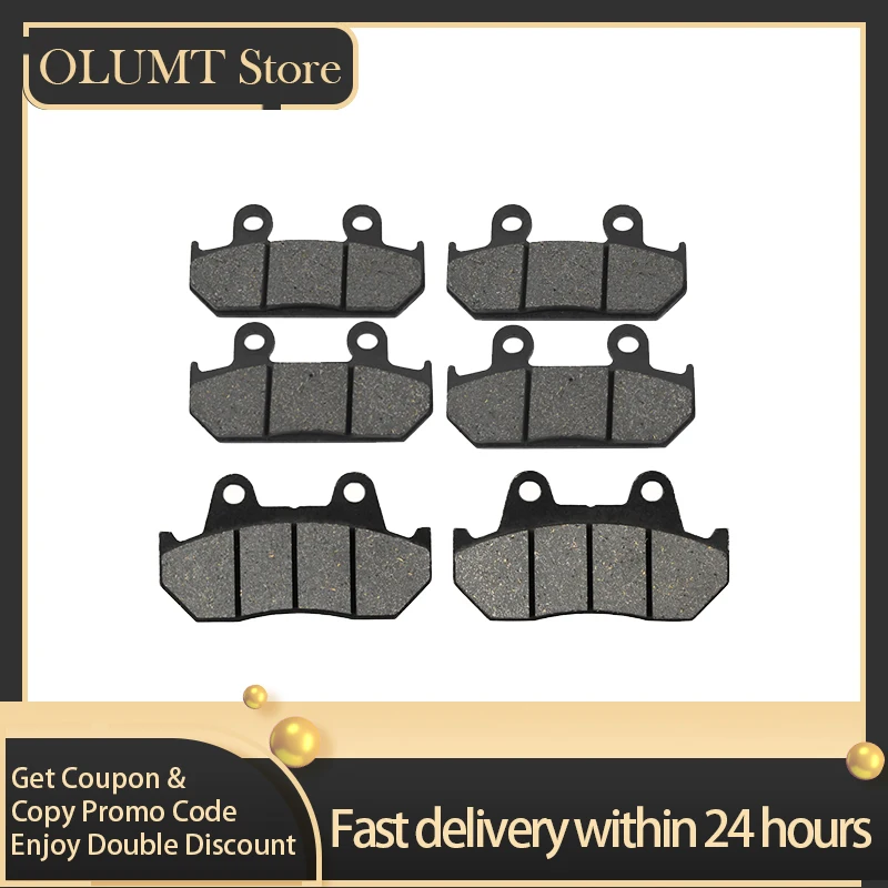 Pastiglie Freno Moto Kit Anteriore E Posteriore Per Honda Cbr600Fh Cbr600Fj Cbr600Fk Cbr600Fl Vfr400 Nc21 Cbr500 Cbr 600 Fh/Fj/Fk/Fl