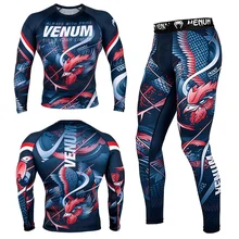 Высокое качество, мужские Компрессионные спортивные костюмы, быстросохнущие комплекты для бега, одежда для занятий спортом, бегунов, тренировок, тренажерного зала, фитнеса, спортивные костюмы для бега