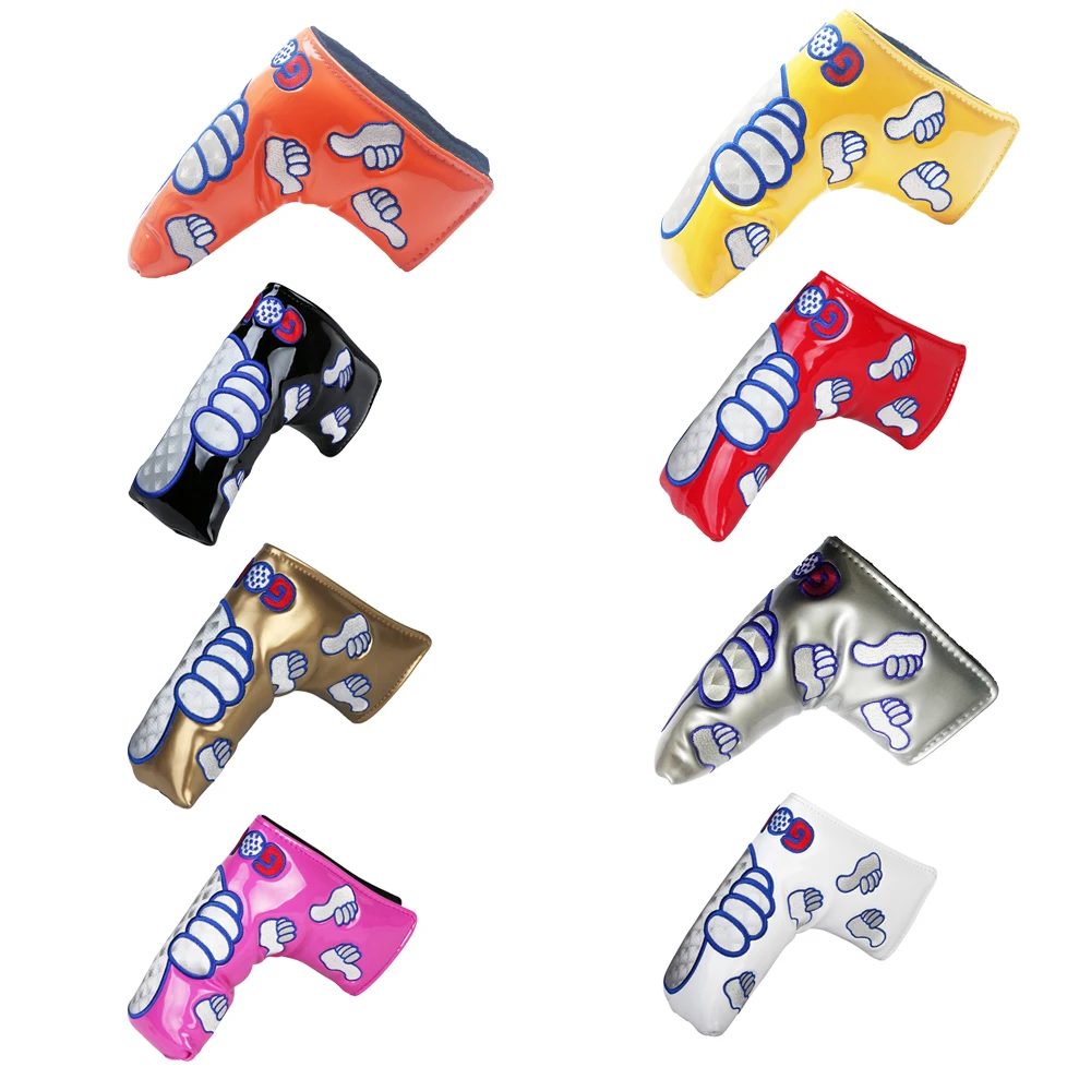 

Golf Putter Blade Cover Thumb Headcover With Magnetic Closure Waterproof 【6 Color】