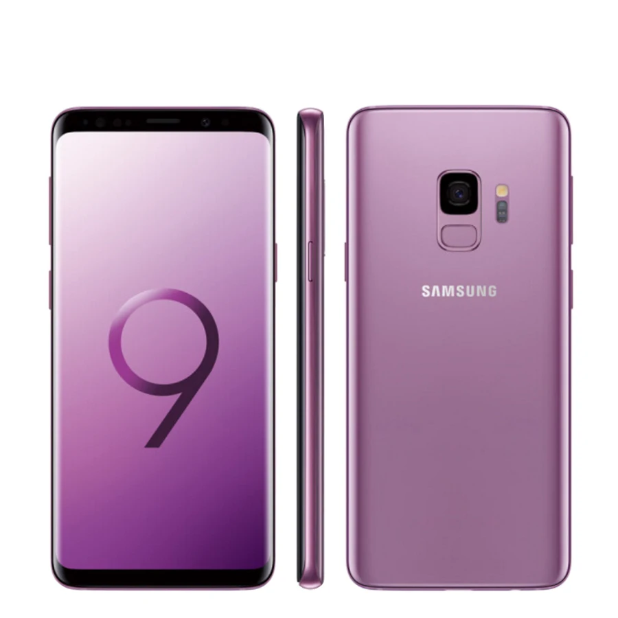 Абсолютно мобильный телефон samsung Galaxy S9 G960FD с двумя sim-картами 4 Гб 64 ГБ, мобильный телефон Galaxy S9 Duos G960F/DS 5," NFC 4G смартфон