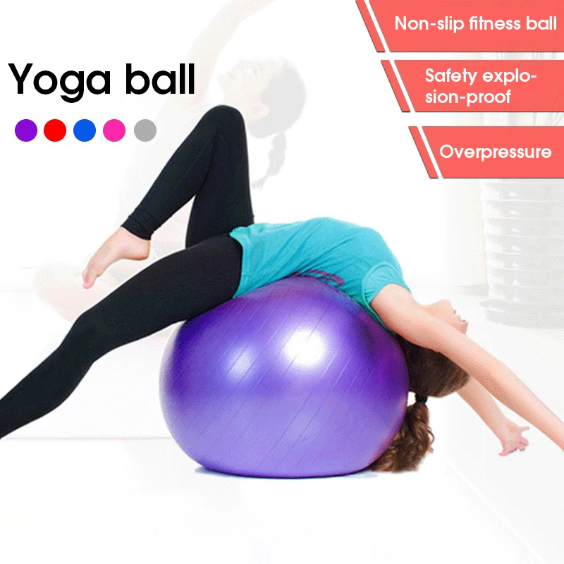 Sport Yoga Balls Bola Pilates Fitness Gym Exercise Ball Balance Fitball Workout 