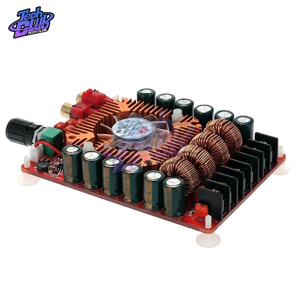 TDA7498E 2X160 Вт Двухканальный аудио усилитель плата поддержка одноканальный 24 в стерео усилитель мощности модуль для автомобиля компьютера