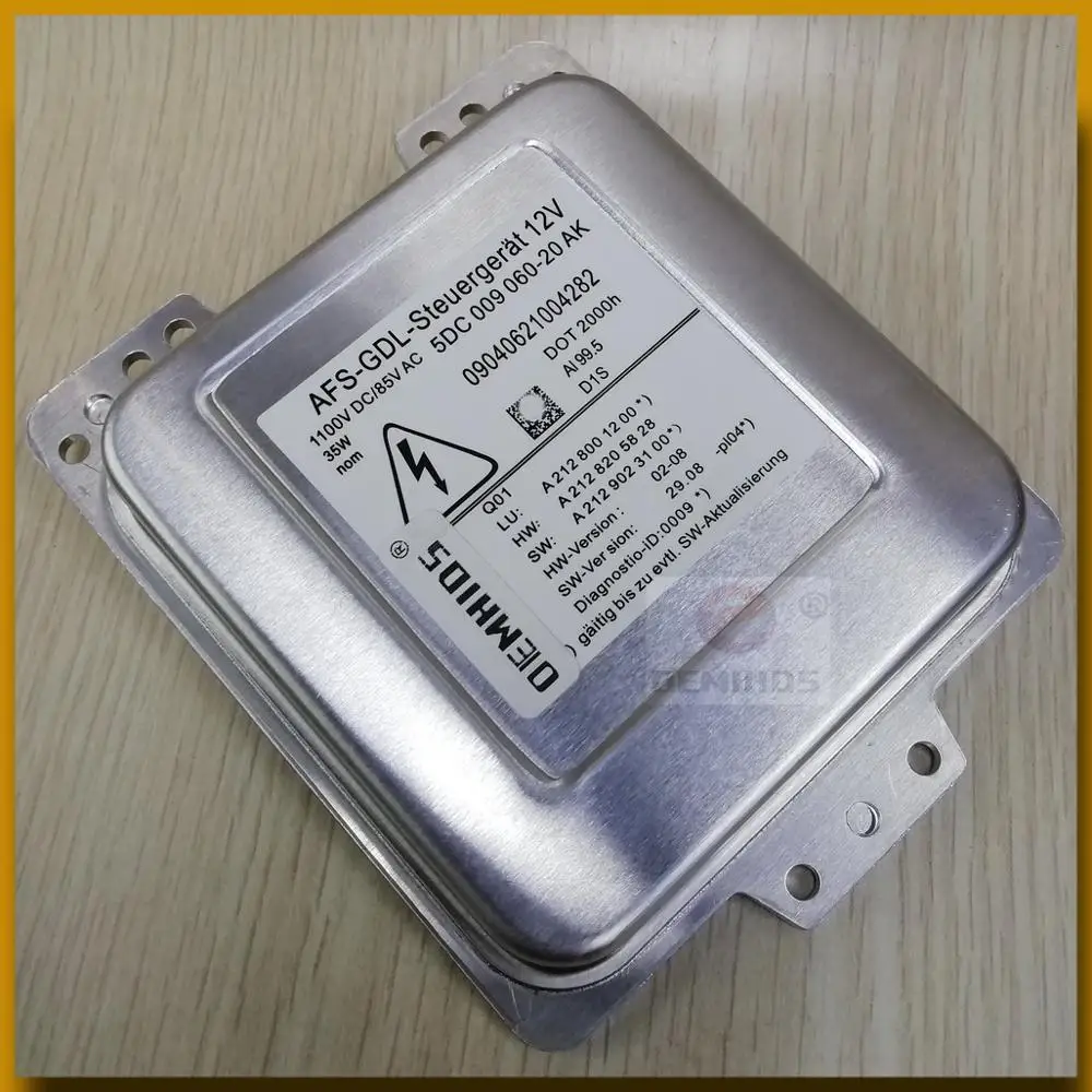 Оригинальный блок управления балластом Hid A2129007804 A2129003502 для 09 15 W212 C207 A207 E200 E260 E300 E350